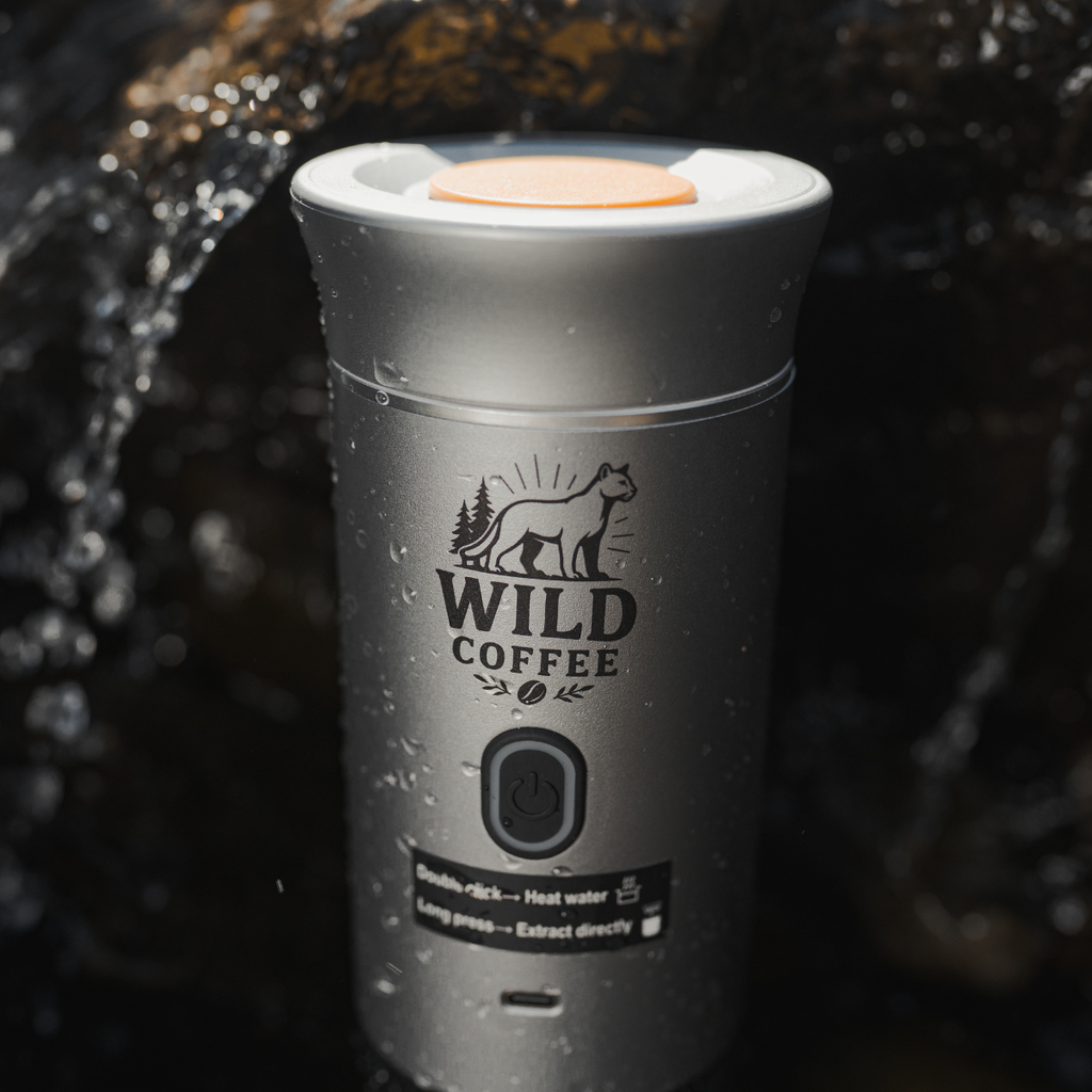 Cafetera portátil 3 en 1 -Wild Coffee®- espresso en cualquier lugar
